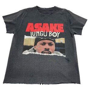 ASAKE Lungu Boy T-Shirt in Washed Black